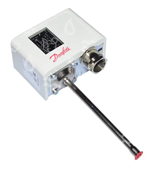 presostat DANFOSS vysokotlaký, KP7EB, 8,0- 32,0 , man., diference 4,0  fix., SPDT, pájecí 1/4